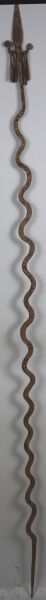 null BENIN - peuple FON

Piquet rituel en fer en forme de serpent
Quatre petites...