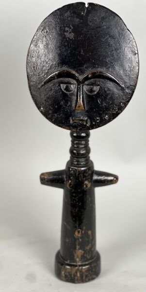 null IVORY COAST / GHANA - ASHANTI people

AKUA BA" doll
of fertility in black lacquered...