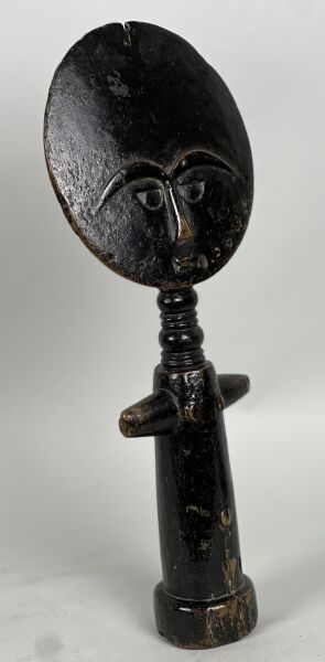 null IVORY COAST / GHANA - ASHANTI people

AKUA BA" doll
of fertility in black lacquered...