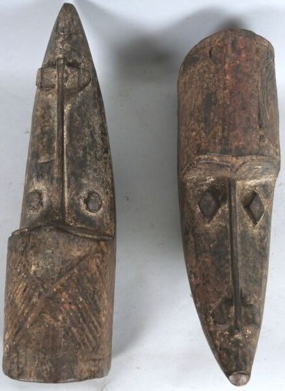 null NIGERIA - IJO people

Lot of two crest masks representing water genies 
Beautiful...