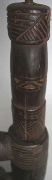 null CAMEROUN - peuple BAMILEKE

Pipe royale en terre cuite, tuyau en bois finement...