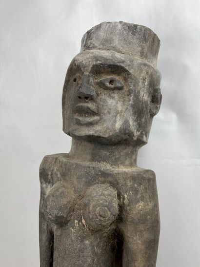 null TOGO - Peuple TCHAMBA (?)

Statue féminine de grande puissance, les bras le...