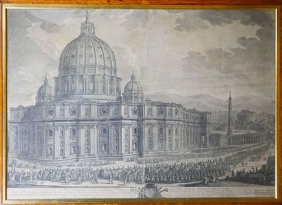null Procession à la basilique Saint Pierre à Rome en 1778
La légende enserre les...