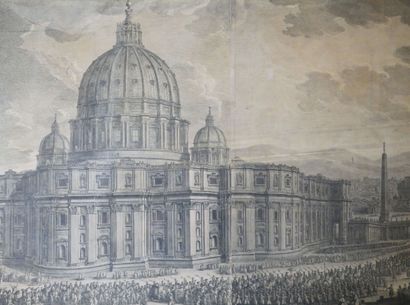 null Procession à la basilique Saint Pierre à Rome en 1778
La légende enserre les...