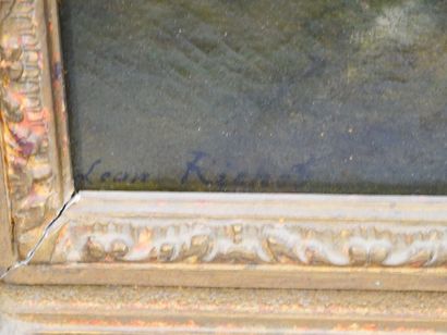 null Léon RICHET (1847-1907)
Femme dans un bois
Huile sur toile signée en bas à gauche...