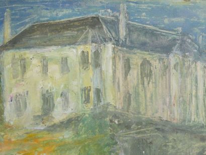 null Modern School
Architectural landscape
Oil on isorel
Size : 20 x 41 cm
Dimensions...
