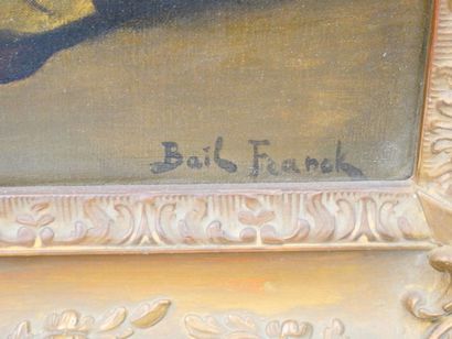 null Franck BAIL (1858-1924)
Femmes à la cuisine
Huile sur toile signée en bas à...
