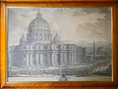 null Procession à la basilique Saint Pierre à Rome en 1778
La légende enserre les...