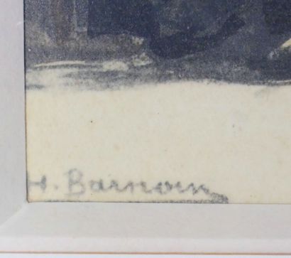 null Henri Alphonse BARNOIN (1882-1940)
Fête en Bretagne
Aquarelle et gouache sur...