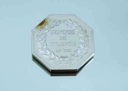 null MONNAIE DE PARIS 
Médaille en argent 950 millièmes à l'occasion du bicentenaire...