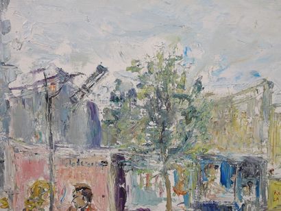 null Armand DALIAN (1924-2000)
"The cupola in Montparnasse"
Oil on canvas signed...