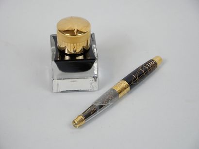 null CARAN D'ACHE GENEVA - CAELOGRAPH
Sirius" fountain pen, compass and inkwell in...