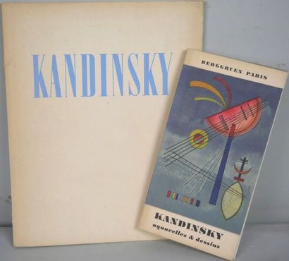 null [KANDINSKY Vassily]. Set of 2 Volumes.
Regard sur le passé, translated by Gabrielle...