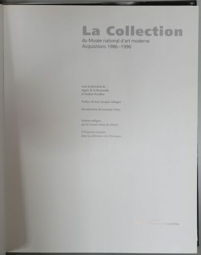 null [CATALOGUE]
La Collection du Musée national d'art moderne - Acquisitions 1986-1996,...