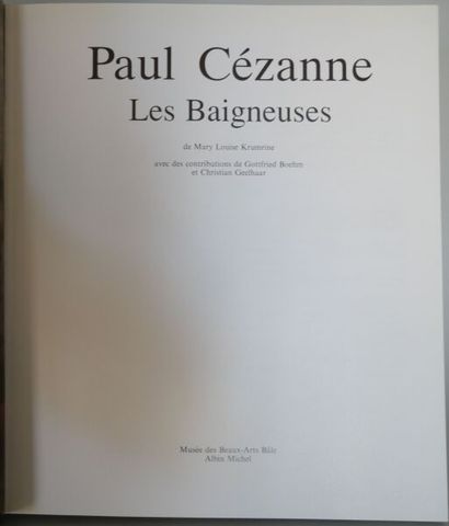 null [ARTS]. Ensemble de 5 Volumes.
CEZANNE Paul, Les Baigneuses, Collectif, Musée...