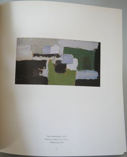 null [EXHIBITION CATALOGS]. Set of 4 volumes.
Nicolas De Stael, paintings and drawings....