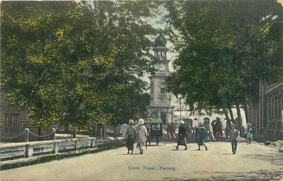 null 43 CARTES POSTALES MALAISIE : La Ville de Penang. Dont" Tramway Function, Chulia...