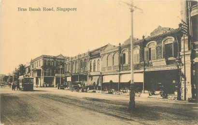null 44 POSTCARDS MALAYSIA: City of Singapore. Including" New Bridge Road, Johnston's...