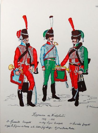 Westphalie BOISSELIER & DARBOU L'armée du royaume de Westphalie. 1807-1813. S.l.,...