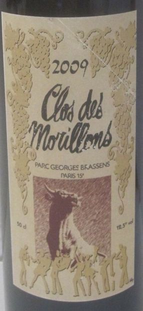 null 50 bouteilles de vin du Clos des Morillons. Paris. Pinot noir. 2009. Vente à...