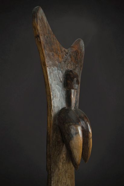 null MALI
Tog'una - Élément architectural (poteau de soutien) en bois sculpté
Dogon
Début...