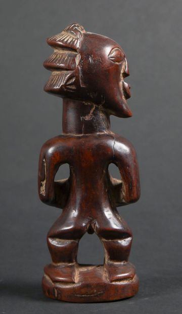 null DEMOCRATIC REPUBLIC OF THE CONGO
Anthropomorphic figure in carved wood in the...