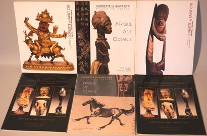 null [SALES CATALOGS]. Set of 6 Catalogues.
Pierre Cornette de Saint Cyr.
2-Collection...