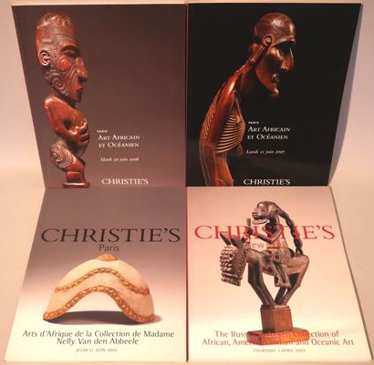 null [CATALOGUES DE VENTES]. Ensemble de 8 Catalogues.
Christie's.
The Russell B....