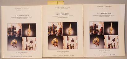 null [CATALOGUES DE VENTES]. Ensemble de 10 Catalogues - Arts Premiers.
François...