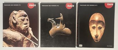 null [MAGAZINES]. Set of 6 Volumes.
Kaos-Parcours des Mondes n°1-September 2002,...