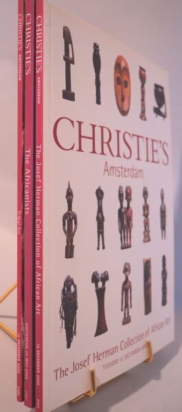 null [CATALOGUES DE VENTES]. Ensemble de 3 Catalogues.
Christie's - Amsterdam. In-4,...