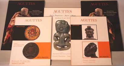 null [CATALOGUES DE VENTES]. Ensemble de 5 Catalogues.
Aguttes.
Arts d'Asie-Arts...