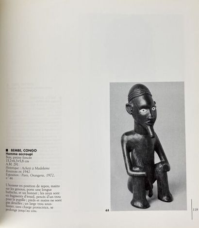 null [ART AFRICAIN].
Collection Girardin-Masques et Sculptures d'Afrique et d'Océanie,...