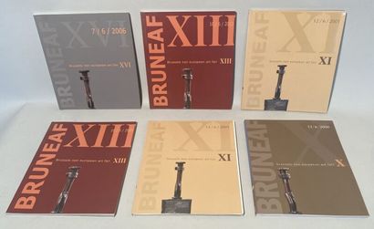 null [CATALOGUES]. Ensemble de 8 Volumes.
BRUNEAF - Brussels non european art fair,...