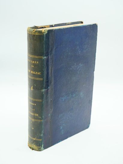 null BALZAC (Honoré de). Oeuvres Complètes. Paris, Vve Alexandre Houssiaux, 1870,...