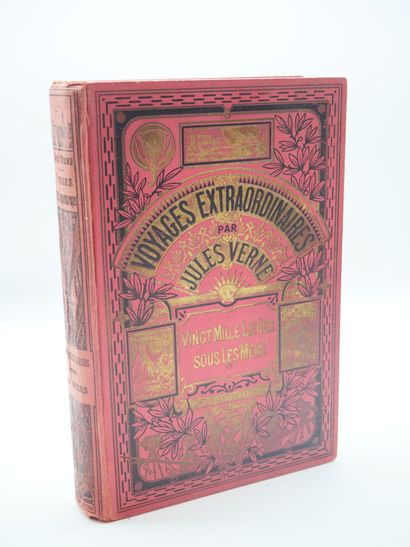 null VERNE Jules. Ensemble de 2 Volumes.
Voyages Extraordinaires, P'tit-Bonhomme,...