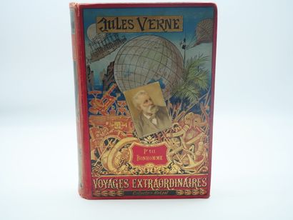 null VERNE Jules. Ensemble de 2 Volumes.
Voyages Extraordinaires, P'tit-Bonhomme,...