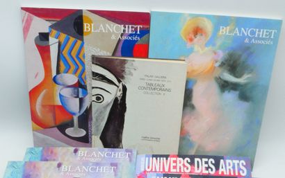 null [CATALOGUES-VENTES & DIVERS]. Ensemble de 10 Volumes.
Maître Binoche, Palais...