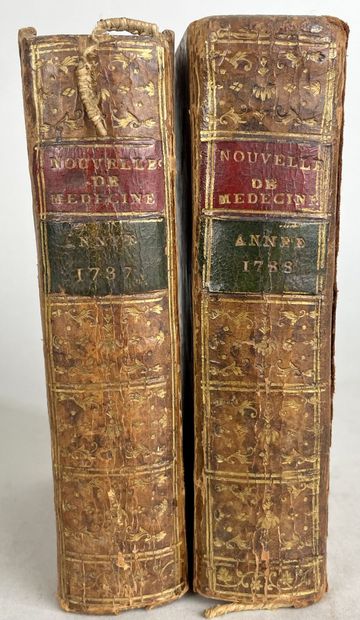 null Noël RETZ (1758-1810)
Ensemble de 2 volumes comprenant :
- RETZ, Nouvelles instructives,...