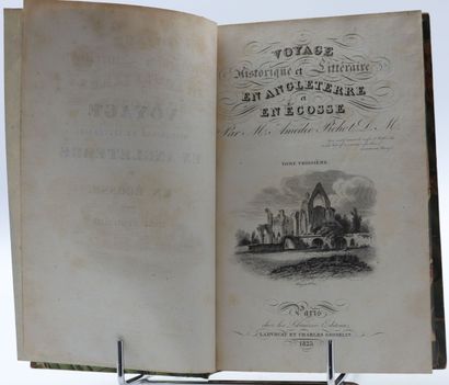 null PICHOT. Voyage historique et littéraire en Angleterre et en Écosse. Paris, Ladvocat,...