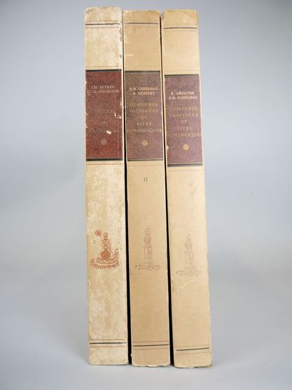 null [LIFE, HOMES & SITES]. Set of 3 Volumes.

LECUYER Raymond & CADILHAC Paul-Emile....