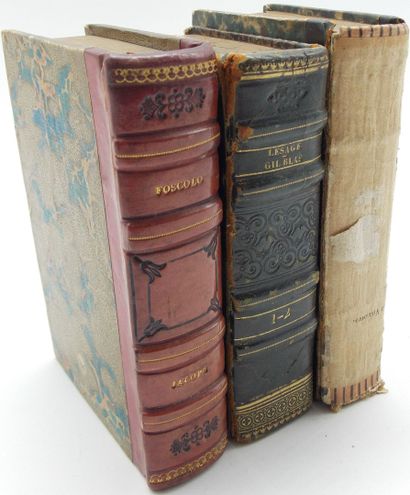 [LITERATURE]. Set of 3 Volumes.
ORTIS (Jacopo)....