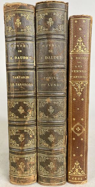 Alphonse DAUDET (1840-1897)
Set of 3 volumes...