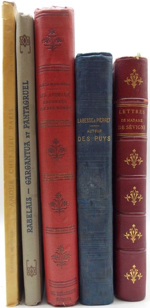 [VARIA]. Set of 5 Volumes.
Lettres de Madame...