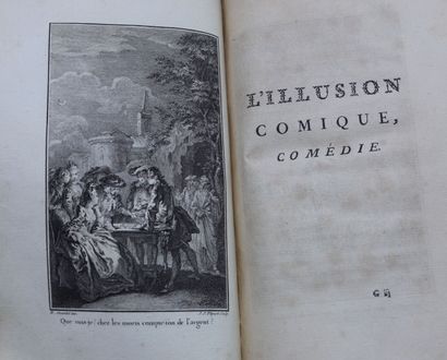 null CORNEILLE. Théâtre de P. Corneille avec ses commentaires. S.L., 1764, 12 vol....