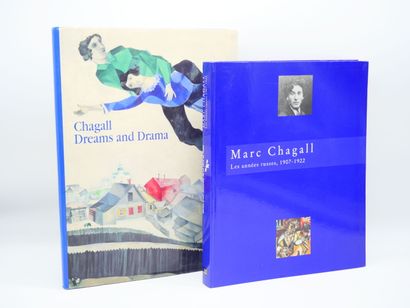[MARC CHAGALL]. Ensemble de 2 Volumes.
Marc...