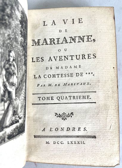 null MARIVAUX (1688-1763)
La Vie de Marianne ou les Aventures de Madame la Comtesse...