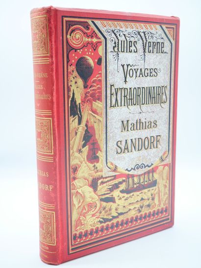 null VERNE Jules.
Voyages Extraordinaires, Mathias Sandorf, Paris, Bibliothèque d'Education...