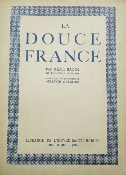 null [REGIONALISME]. Ensemble de 3 Volumes.
BAZIN (René). La Douche France, 20 dessins...