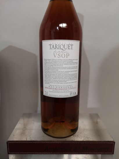 null 1 flacon 70 cl BAS ARMAGNAC Ch. du TARIQUET V.S.O.P. "100 ans" 

Boitage d'...